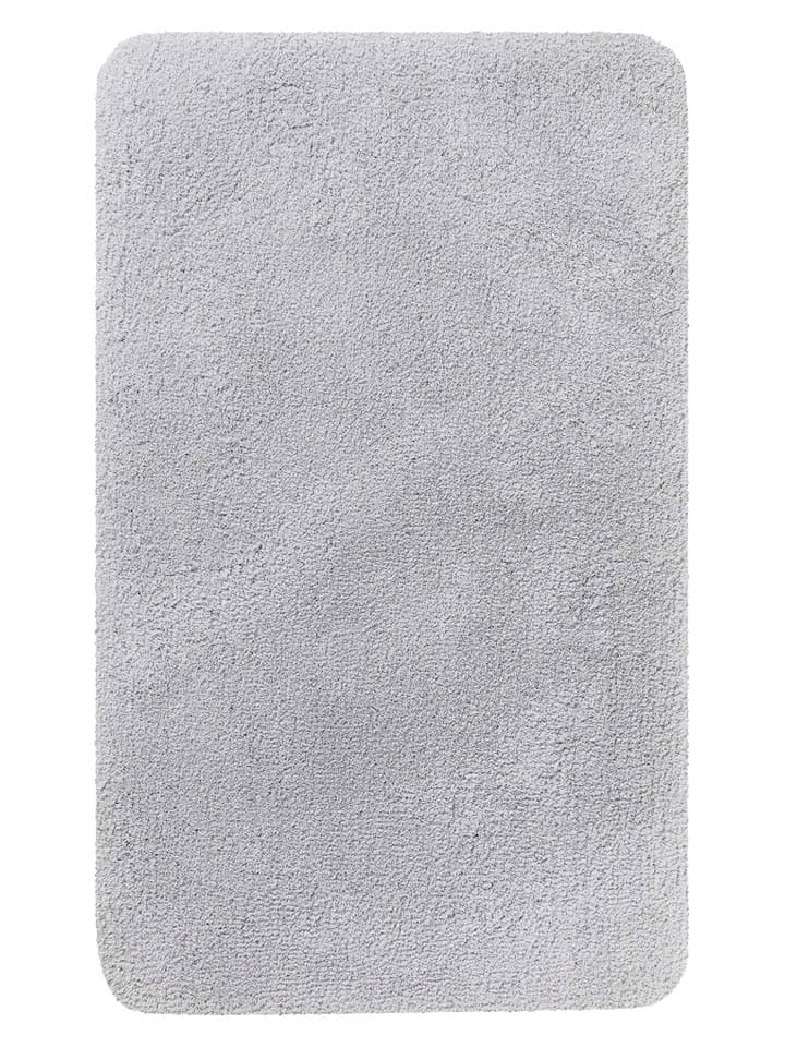 Homie Living Dywanik łazienkowy "Porto Azzurro" w kolorze jasnoszarym rozmiar: 80x150 cm