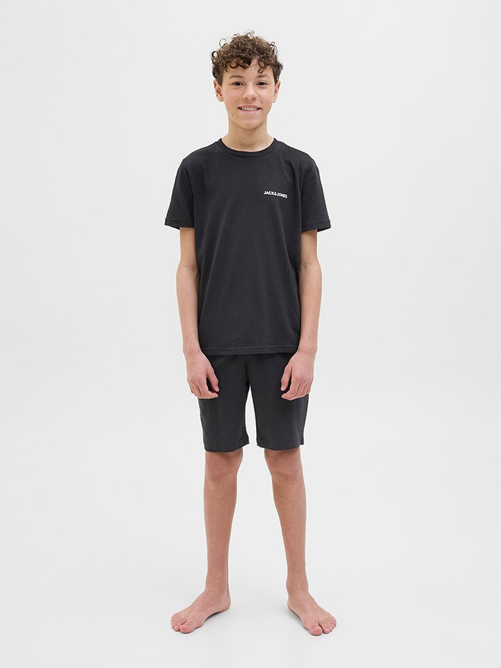JACK & JONES Junior Koszulka "Everest" w kolorze czarnym rozmiar: 140
