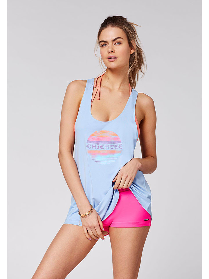 Chiemsee Top "Velle" w kolorze błękitnym rozmiar: M