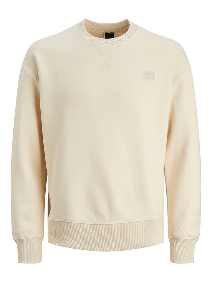 Jack & Jones Bluza w kolorze beżowym rozmiar: M