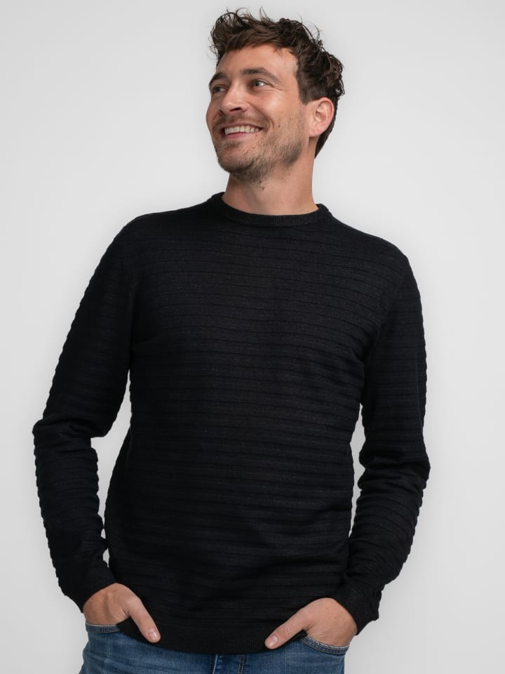 Petrol Industries Sweter w kolorze czarnym rozmiar: XXL