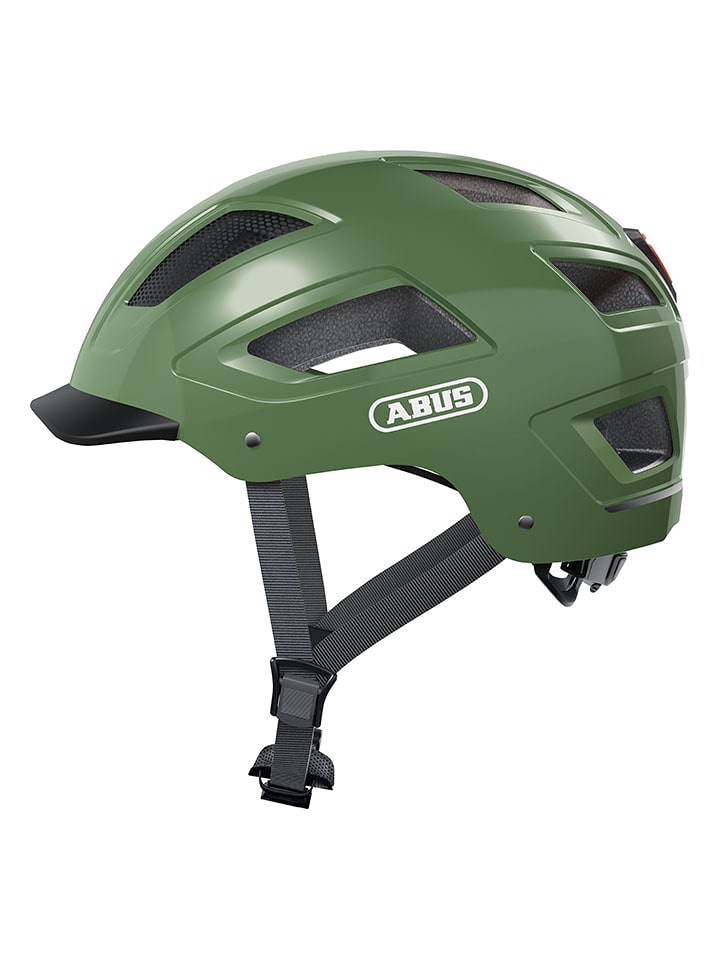 ABUS Kask rowerowy "Hyban 2.0" w kolorze zielonym rozmiar: 52-58 cm
