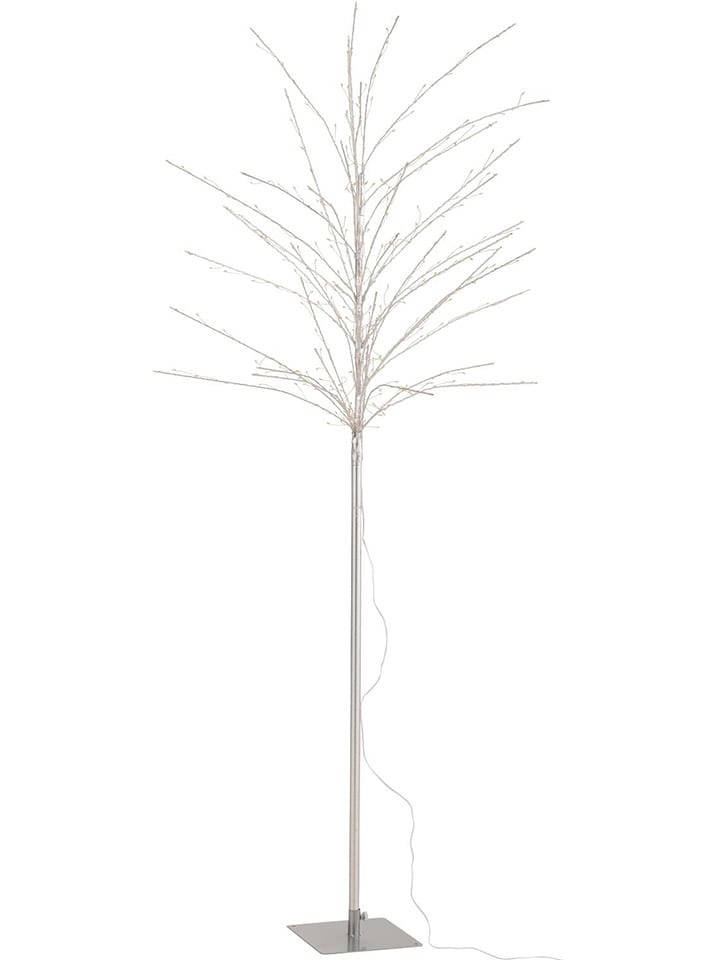 J Line Dekoracja LED w kolorze srebrnym - 70 x 171 x 70 cm rozmiar: onesize