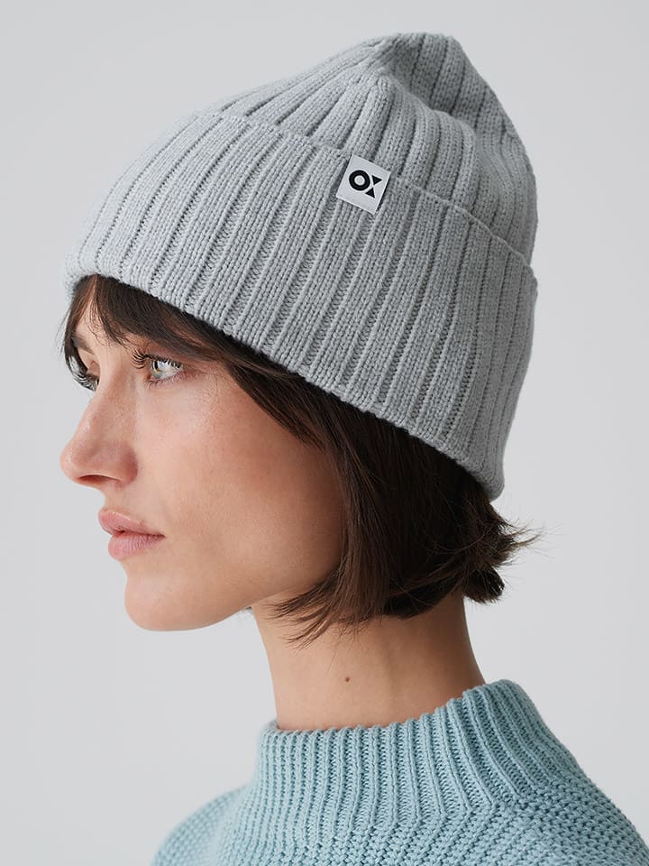 OPUS Czapka "Adela" w kolorze szarym rozmiar: onesize