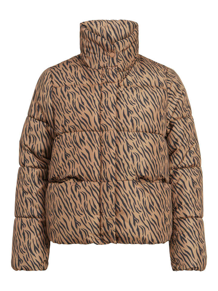 Kurtka pikowana "Vinilly" w kolorze jasnobrązowym