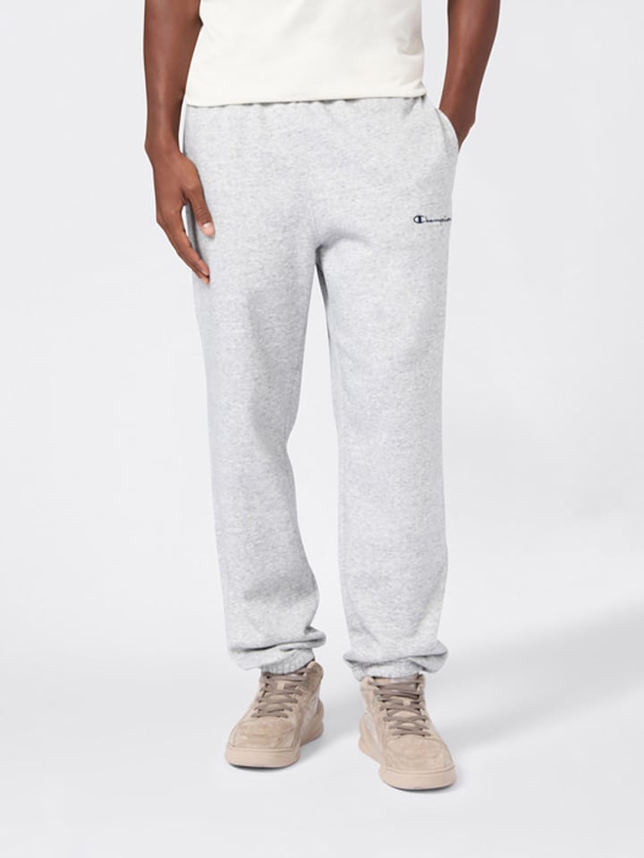 Champion Spodnie dresowe w kolorze szarym rozmiar: L