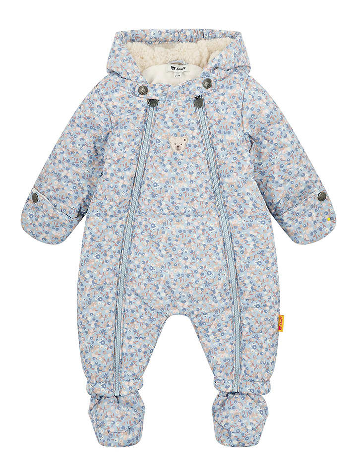 Steiff Kombinezon zimowy w kolorze błękitnym rozmiar: 74