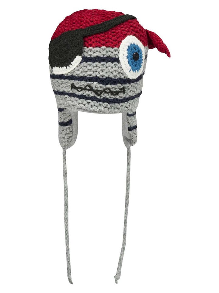 Döll Czapka w kolorze czerwono-szarym rozmiar: 47 cm