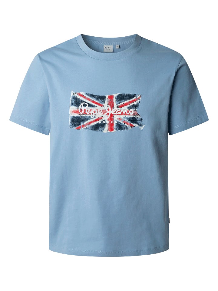 Pepe Jeans Koszulka w kolorze błękitnym rozmiar: XL