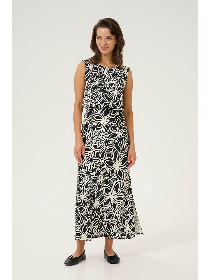 Kaffe Bluzka "Vera" w kolorze czarno-białym rozmiar: 42