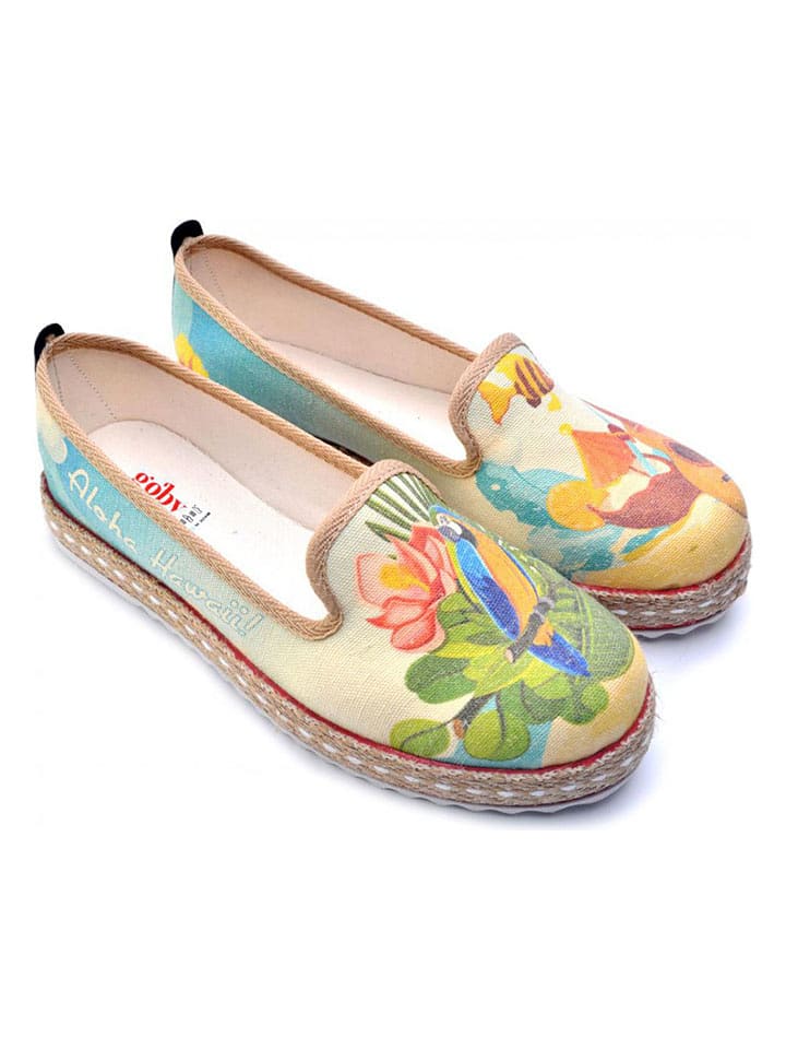 Goby Espadryle ze wzorem rozmiar: 38