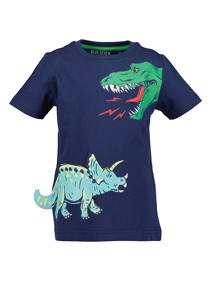 Blue Seven Koszulka w kolorze granatowym rozmiar: 92