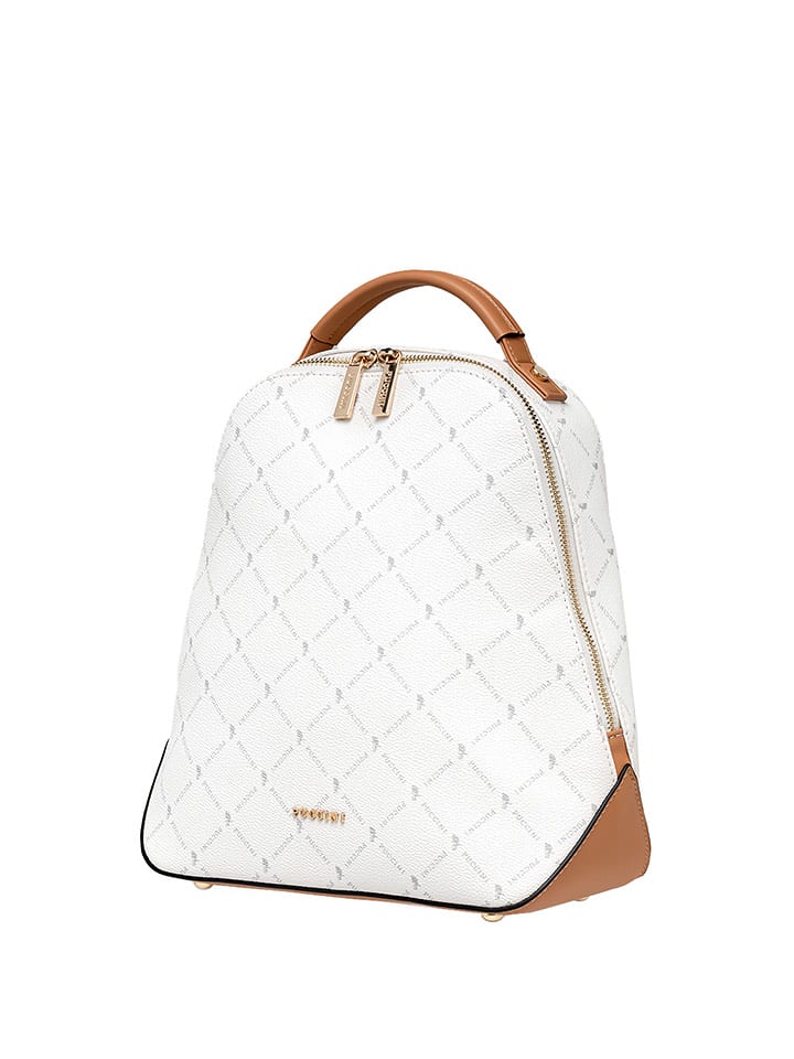 Puccini Plecak w kolorze białym - 20 x 27 x 13 cm rozmiar: onesize