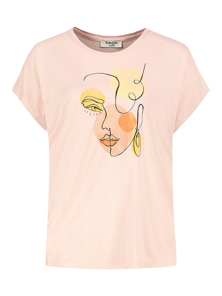 Koszulka w kolorze brzoskwiniowym