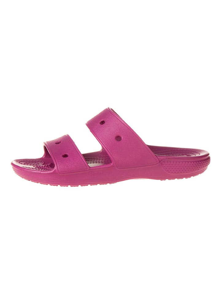 Crocs Klapki "Classic" w kolorze różowym rozmiar: 41/42