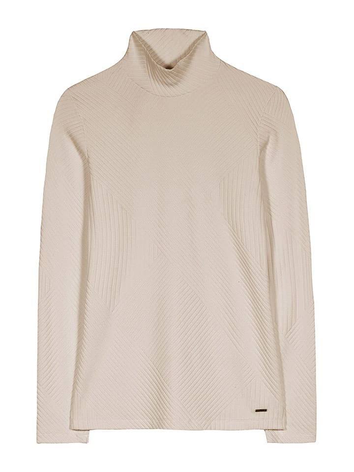 Herrlicher Koszulka w kolorze beżowym rozmiar: XS