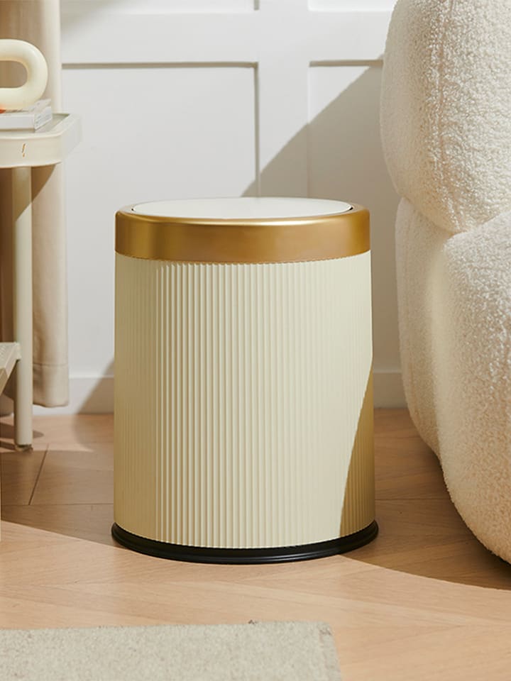 Kitchen Move Kosz "Glint" w kolorze białym na śmieci - 8 l rozmiar: onesize