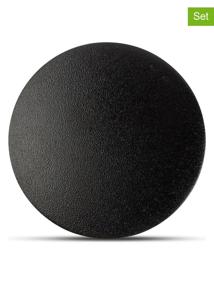 Salt and Pepper Podkładki (4 szt.) "Cheers" w kolorze czarnym pod szklanki - Ø 10 cm rozmiar: onesize