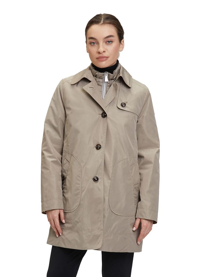 Betty Barclay Płaszcz zimowy w kolorze beżowym rozmiar: 40