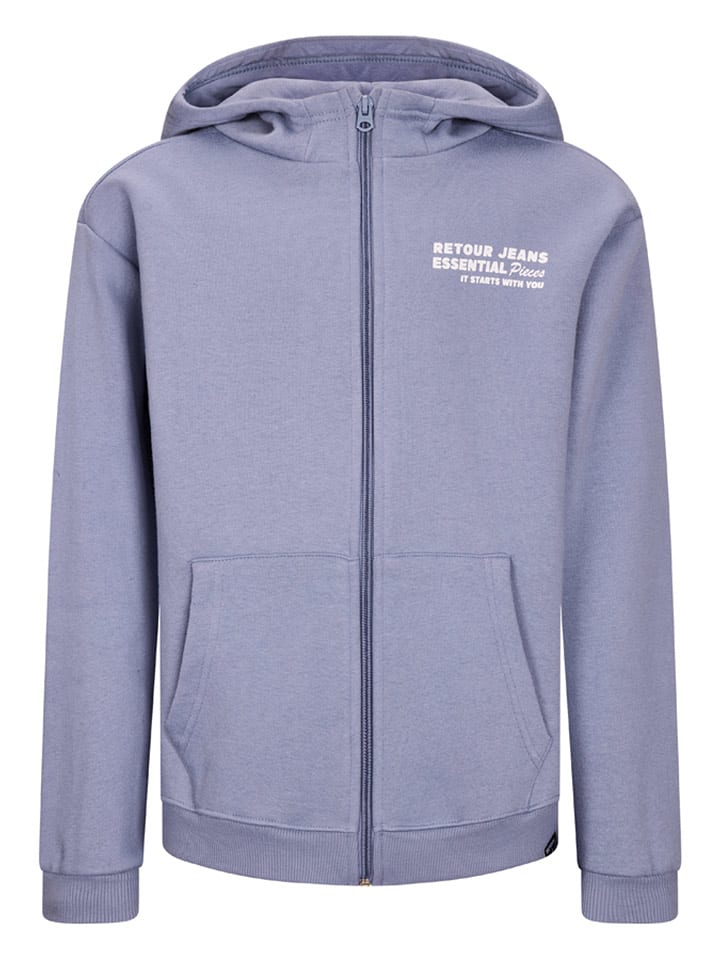 Retour Bluza "Asher" w kolorze błękitnym rozmiar: 146/152