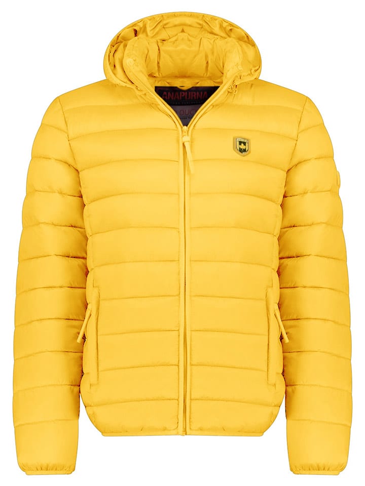 ANAPURNA Kurtka pikowana "Amitalana" w kolorze musztardowym rozmiar: XXL