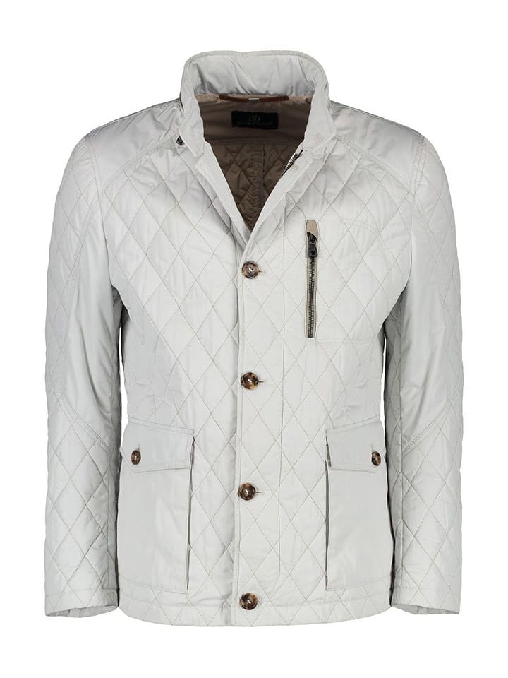 Kurtka przejściowa "Mat" w kolorze białym