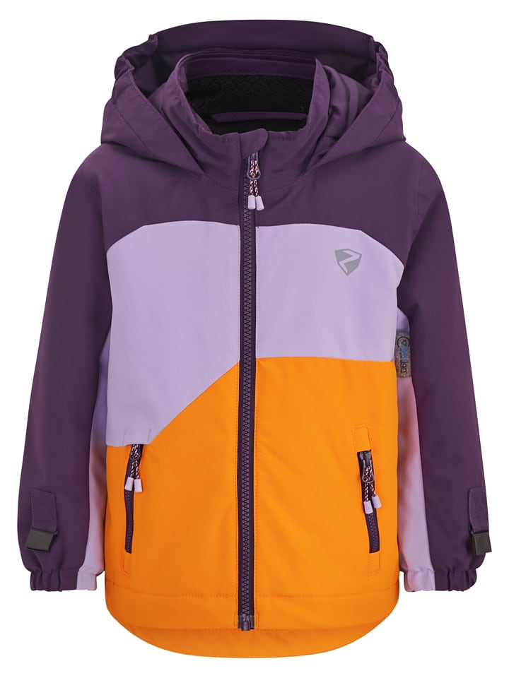 Ziener Kurtka narciarska "Anderl" w kolorze fioletowo-pomarańczowym rozmiar: 110