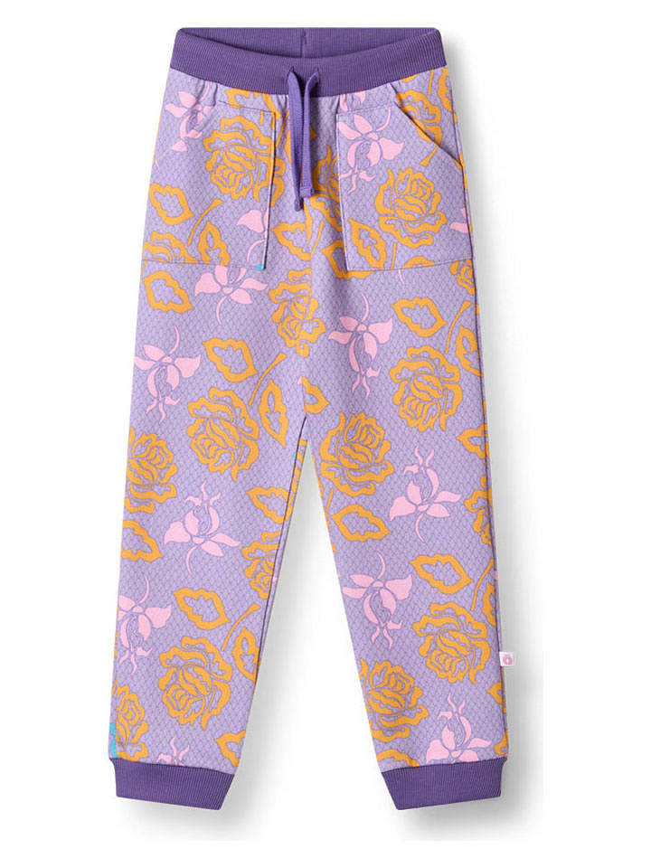 Småfolk Spodnie dresowe w kolorze fioletowym rozmiar: 104/110