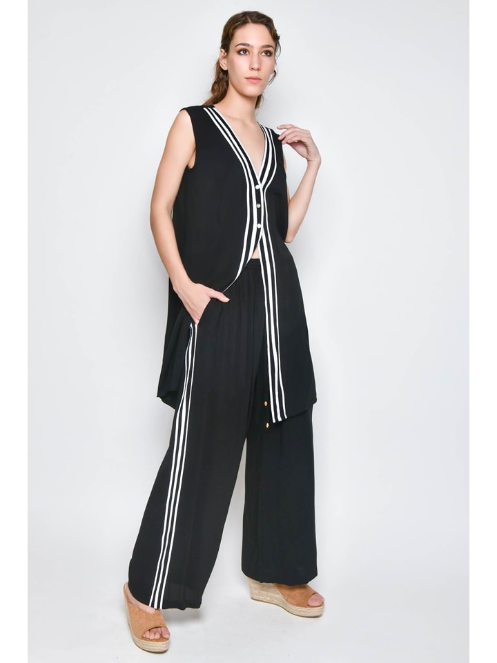 Tarifa 2-częściowy zestaw w kolorze czarnym rozmiar: M