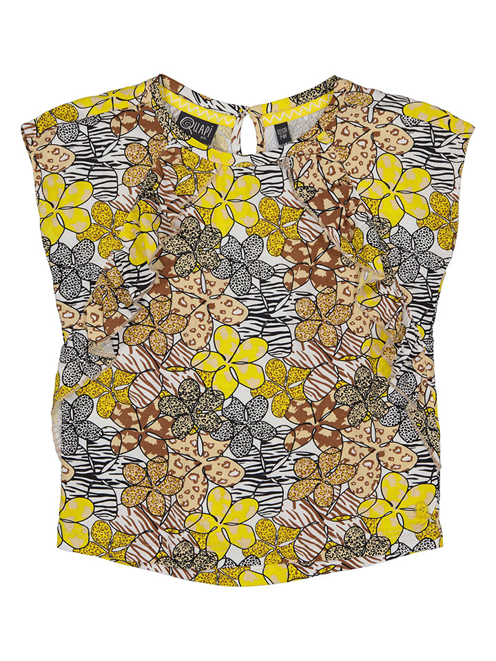 Top w kolorze beżowym