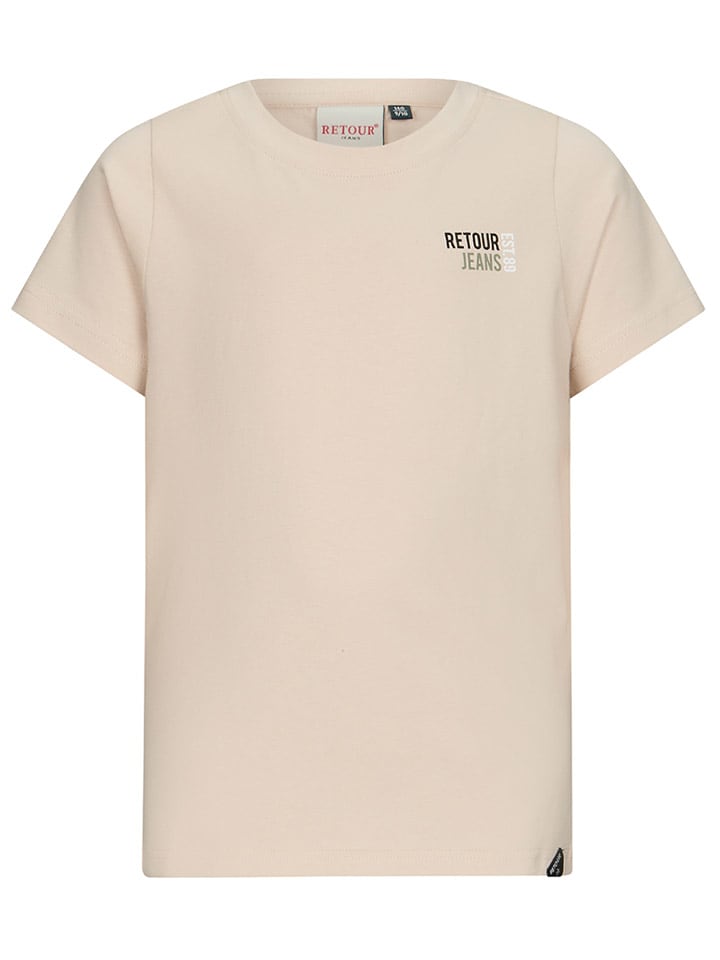 Retour Koszulka "Raoul" w kolorze beżowym rozmiar: 140