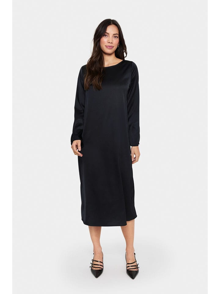 SAINT TROPEZ Sukienka w kolorze czarnym rozmiar: XL