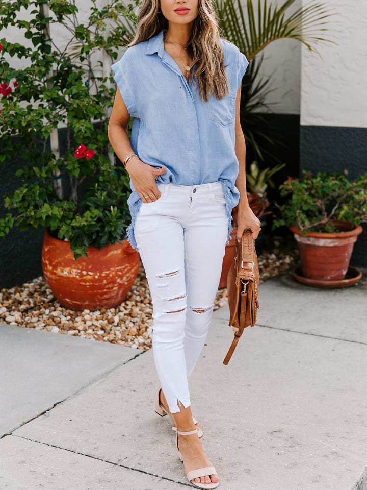 LA Angels Bluzka w kolorze błękitnym rozmiar: XL