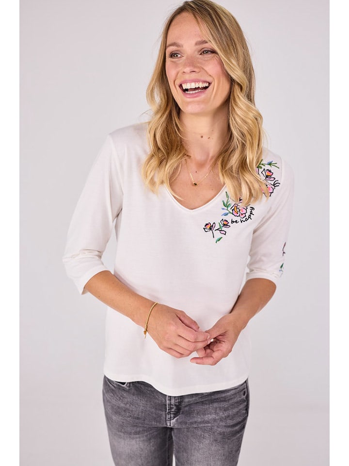 LIEBLINGSSTÜCK Koszulka "Cordelia" w kolorze białym rozmiar: 3XL