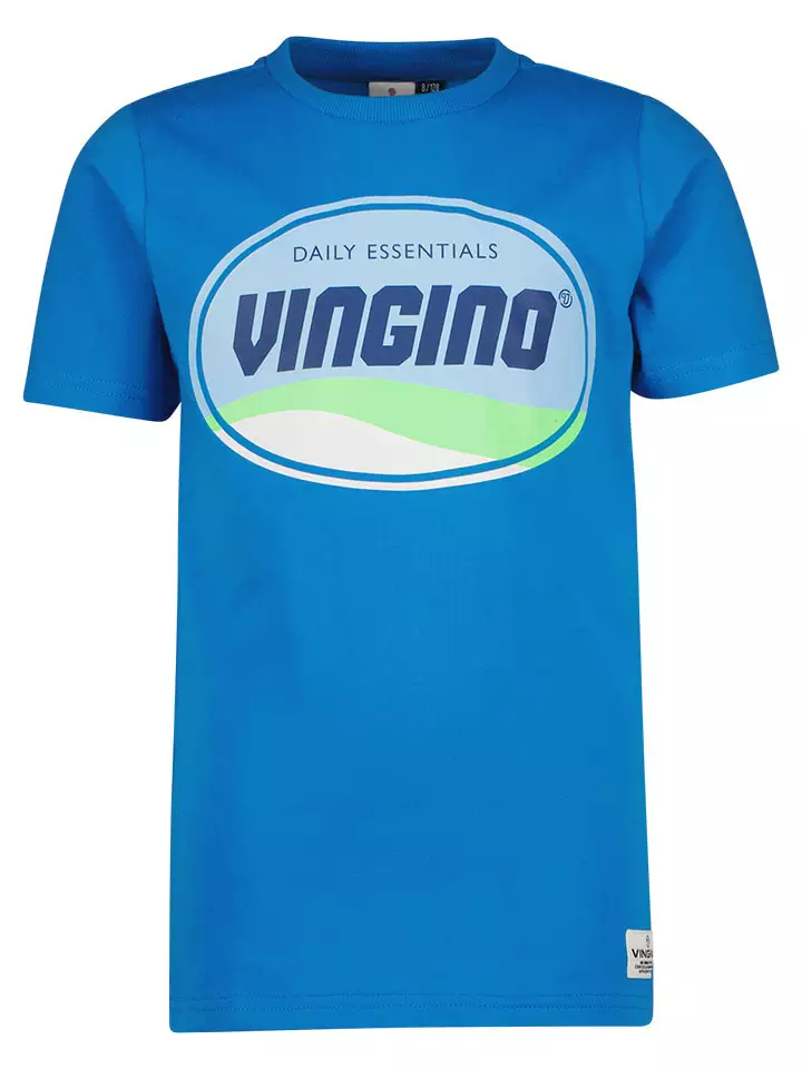 Koszulka "Jield" w kolorze niebieskim