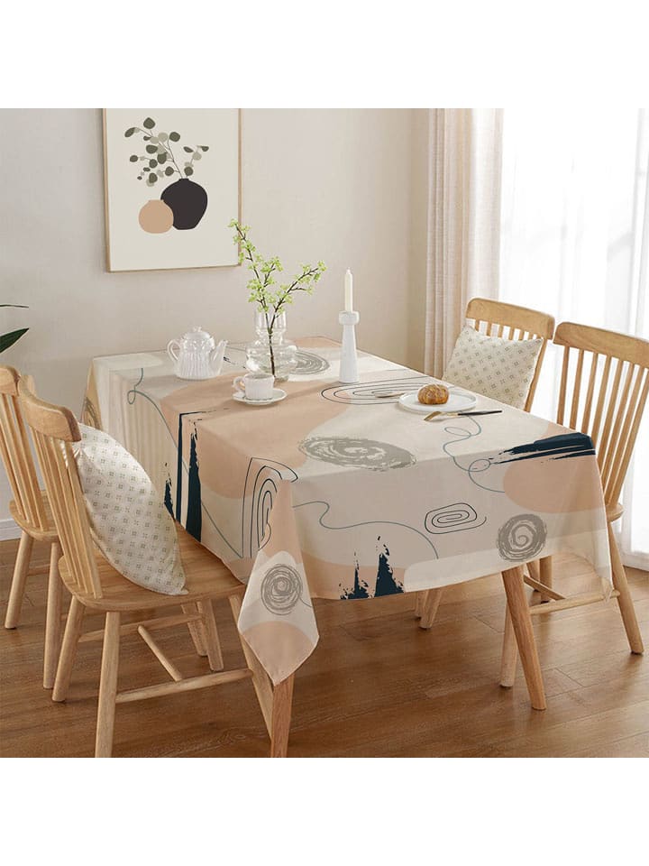 Mijolnir Obrus w kolorze biało-beżowym rozmiar: 140x220 cm