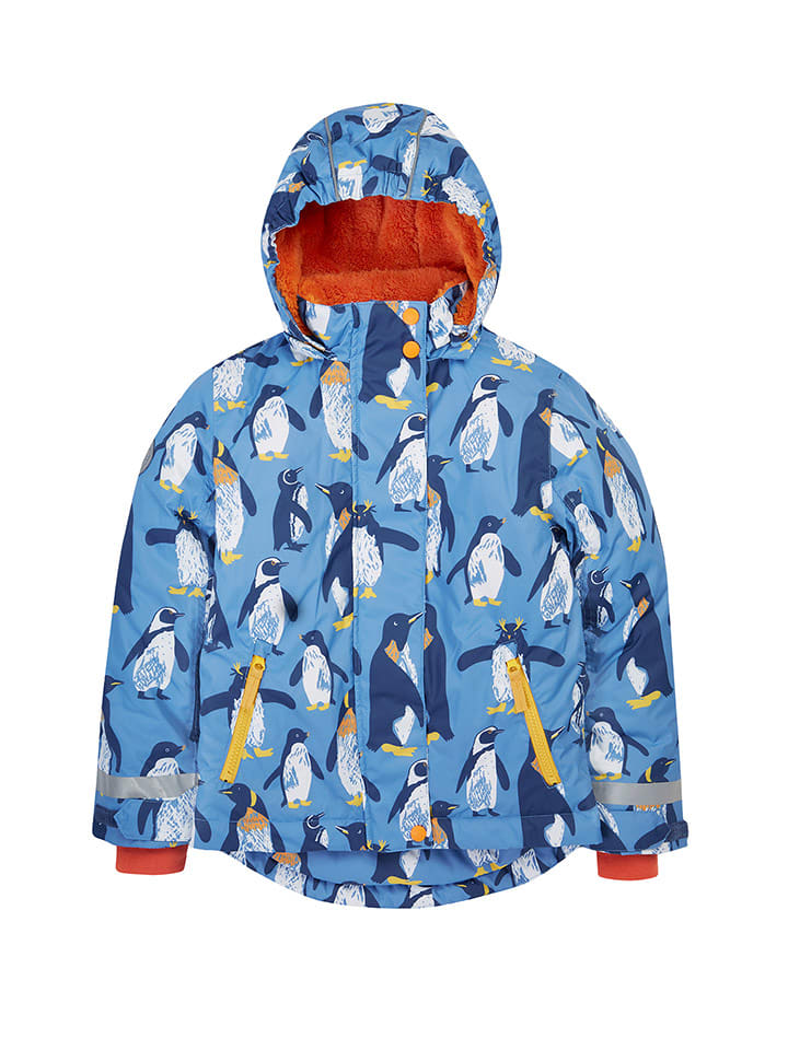 Frugi Kurtka narciarska w kolorze niebieskim rozmiar: 104/110