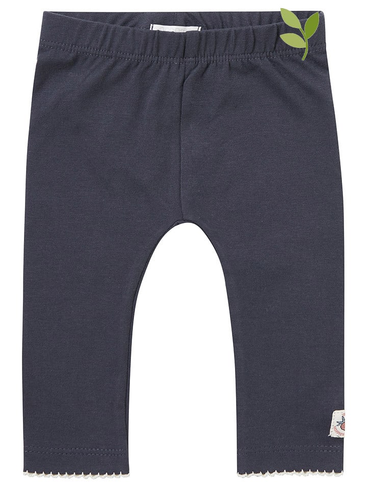 Legginsy "Needham" w kolorze granatowym