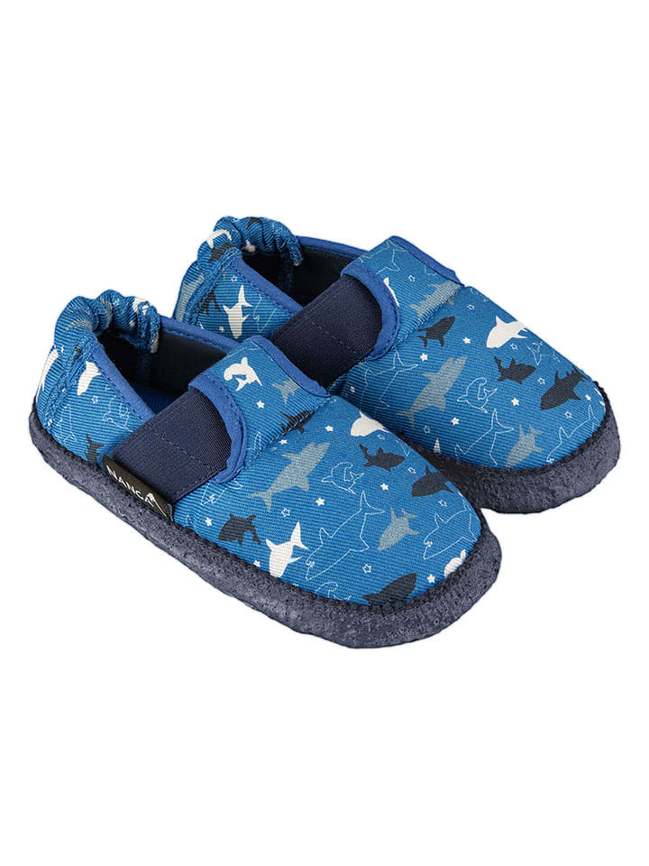 NANGA Kapcie "Haialarm" w kolorze niebieskim rozmiar: 26