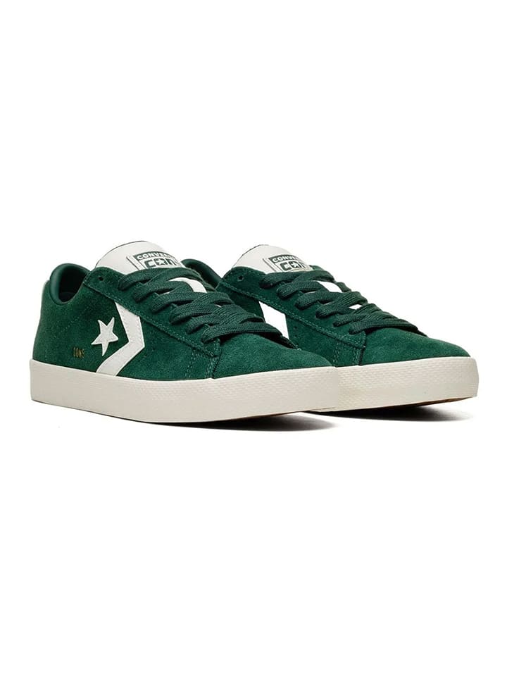 Converse Skórzane sneakersy "Vulc Pro" w kolorze zielonym rozmiar: 42,5
