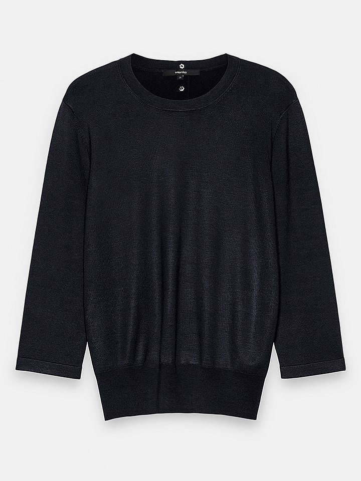 Sweter "Trieda" w kolorze granatowym