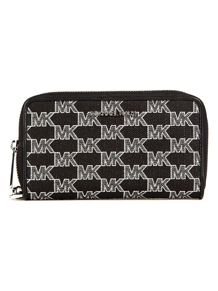 Michael Kors Portfel w kolorze szaro-czarnym - 18 x 10 x 1 cm rozmiar: onesize