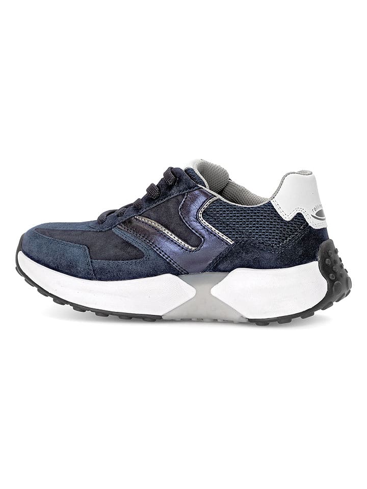 Gabor Skórzane sneakersy w kolorze granatowym rozmiar: 38,5