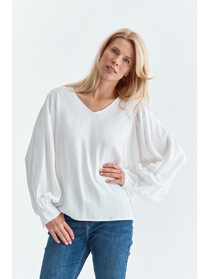 TATUUM Bluzka w kolorze białym rozmiar: L