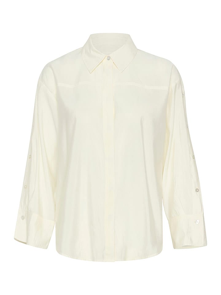 Soaked in Luxury Bluzka w kolorze kremowym rozmiar: S