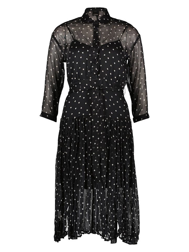 Sukienka w kolorze czarno-białym