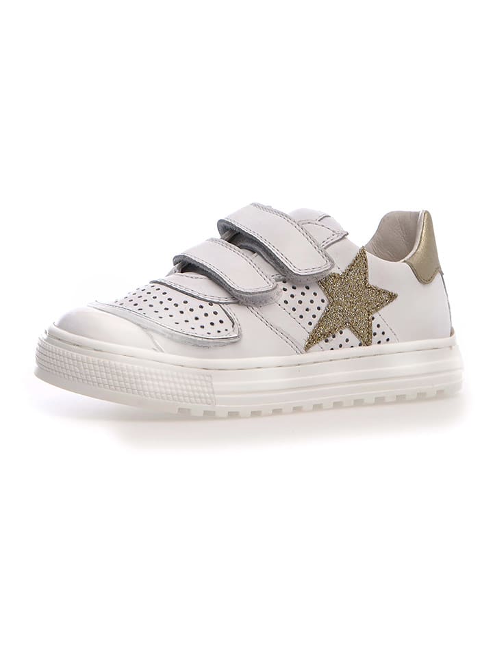 Naturino Sneakersy "Hess" w kolorze białym rozmiar: 32