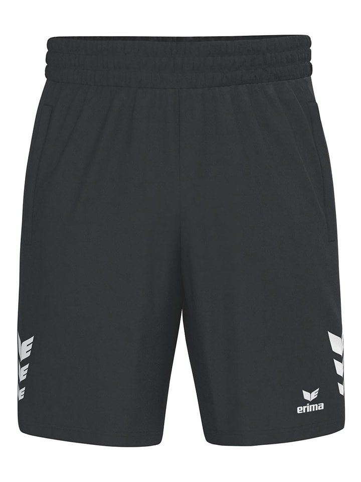 erima Bermudy sportowe "Celebrate 125" w kolorze czarnym rozmiar: S
