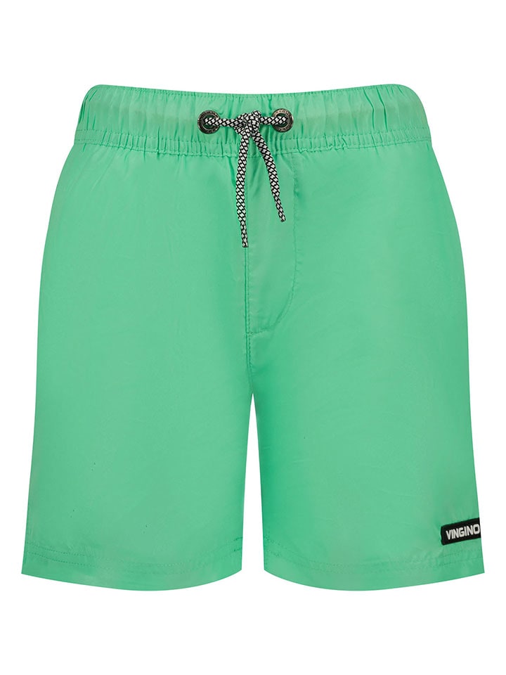 Vingino Szorty kąpielowe "Xifo" w kolorze jasnozielonym rozmiar: 152