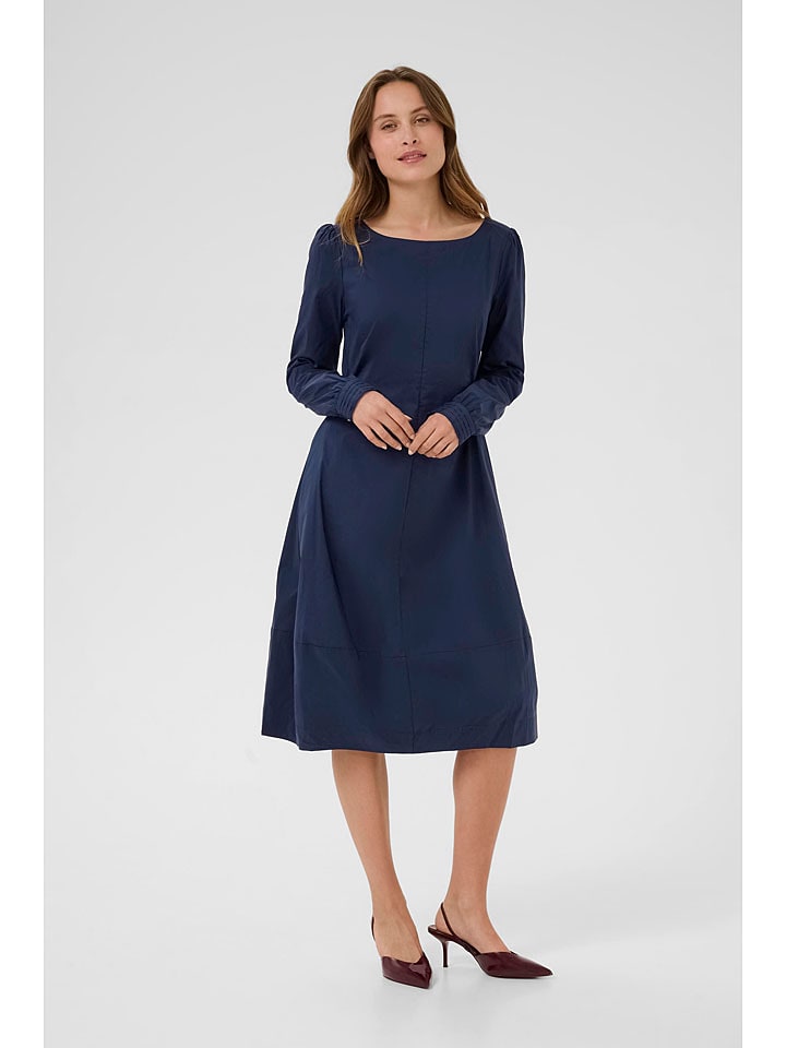 CULTURE Sukienka w kolorze granatowym rozmiar: S